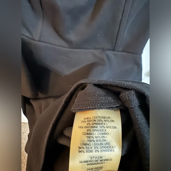 Alice + Olivia Black “Employed” Strapless Peplum Dress - Picture 3 of 7